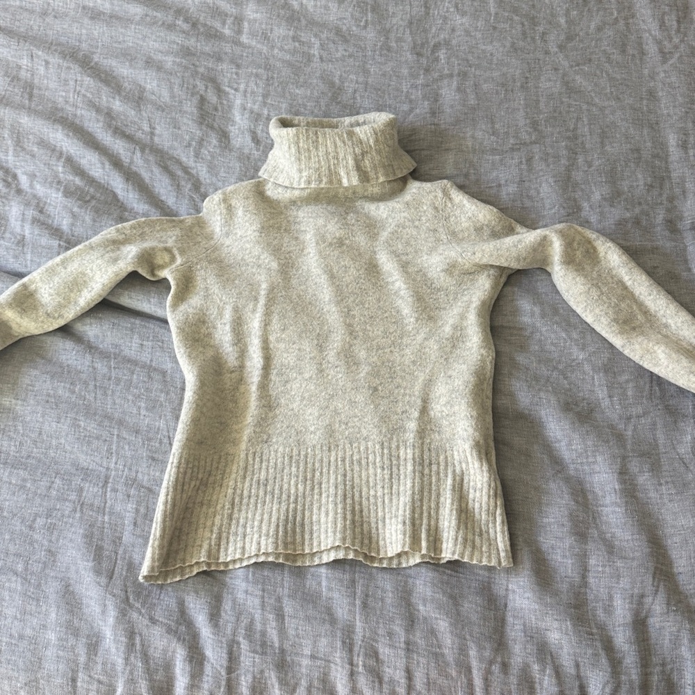 ALLSAINTS womens wool blend turtleneck size medium